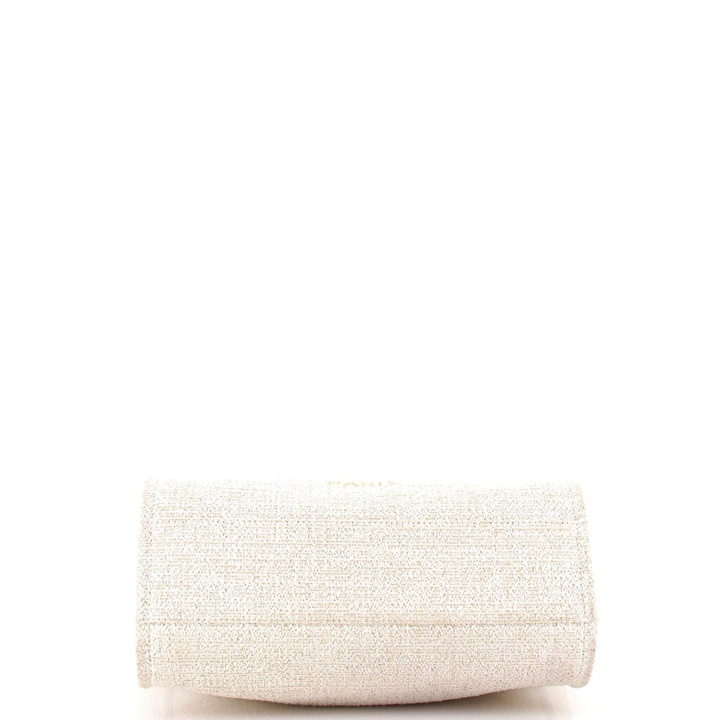 Deauville Tote Raffia with Glitter Detail Small