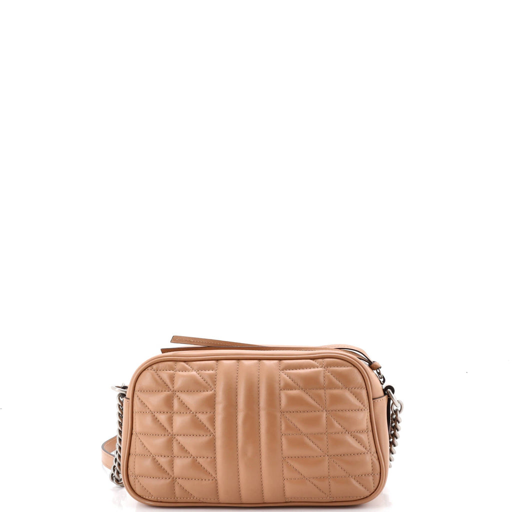 GG Marmont Shoulder Bag Mixed Matelasse Leather Small