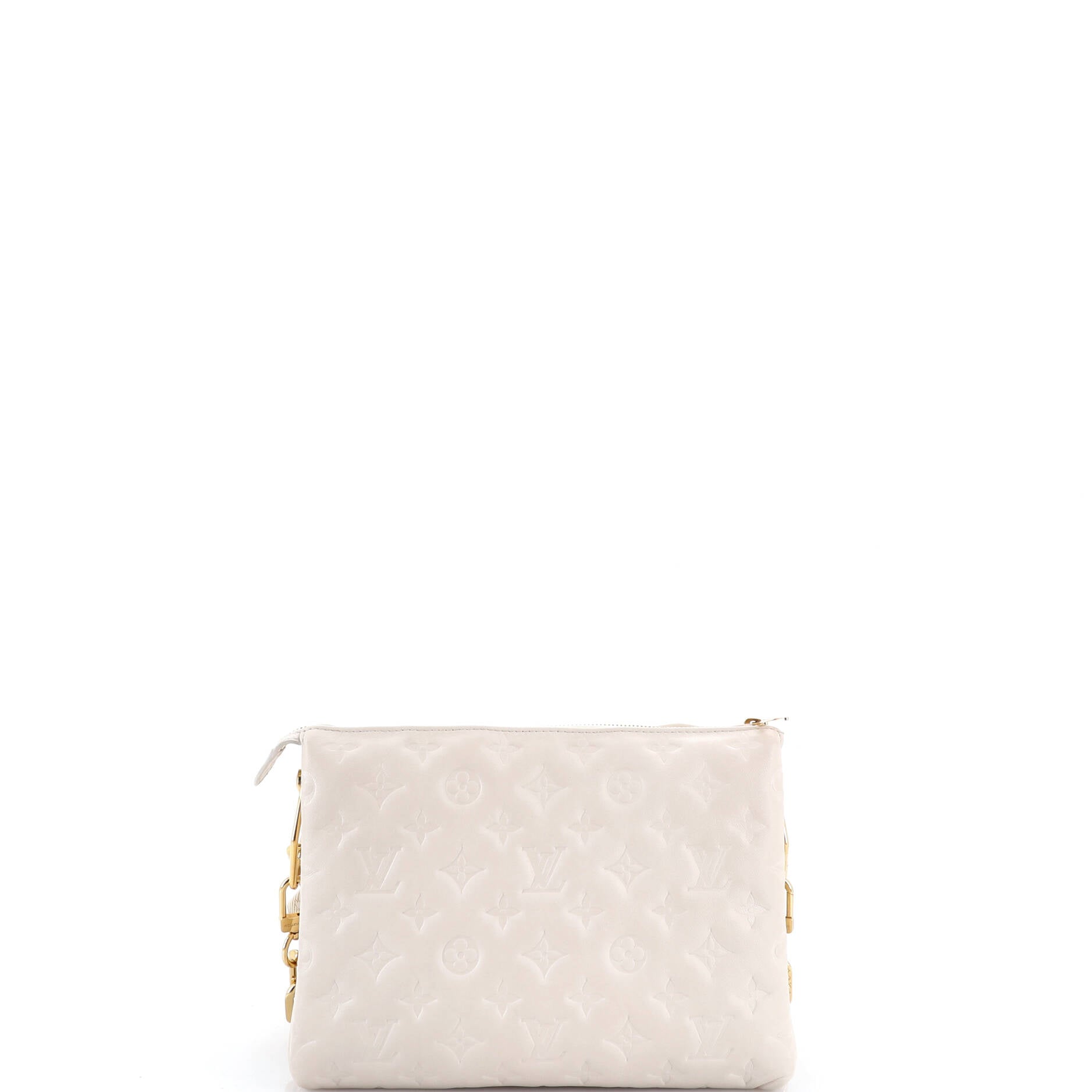 Coussin Bag Monogram Embossed Lambskin PM