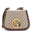 Blondie NM Top Handle Bag GG Coated Canvas Medium