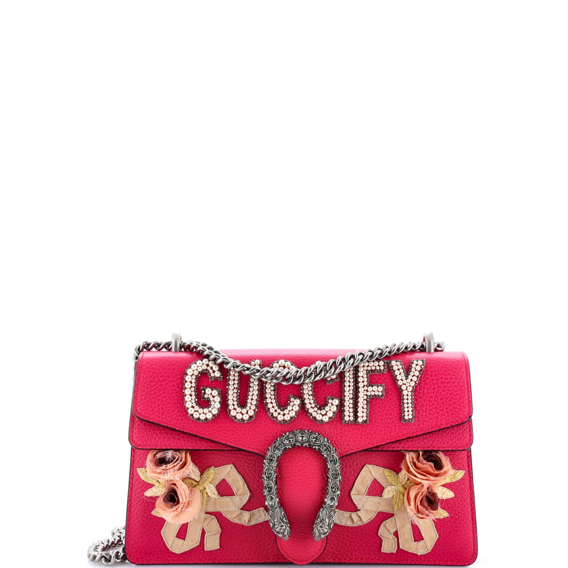 Dionysus Bag Embellished Leather Small