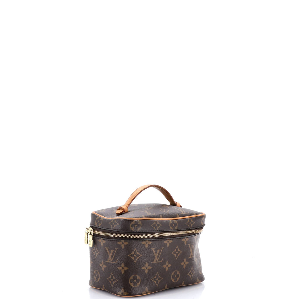 Nice Vanity Case Monogram Canvas Mini