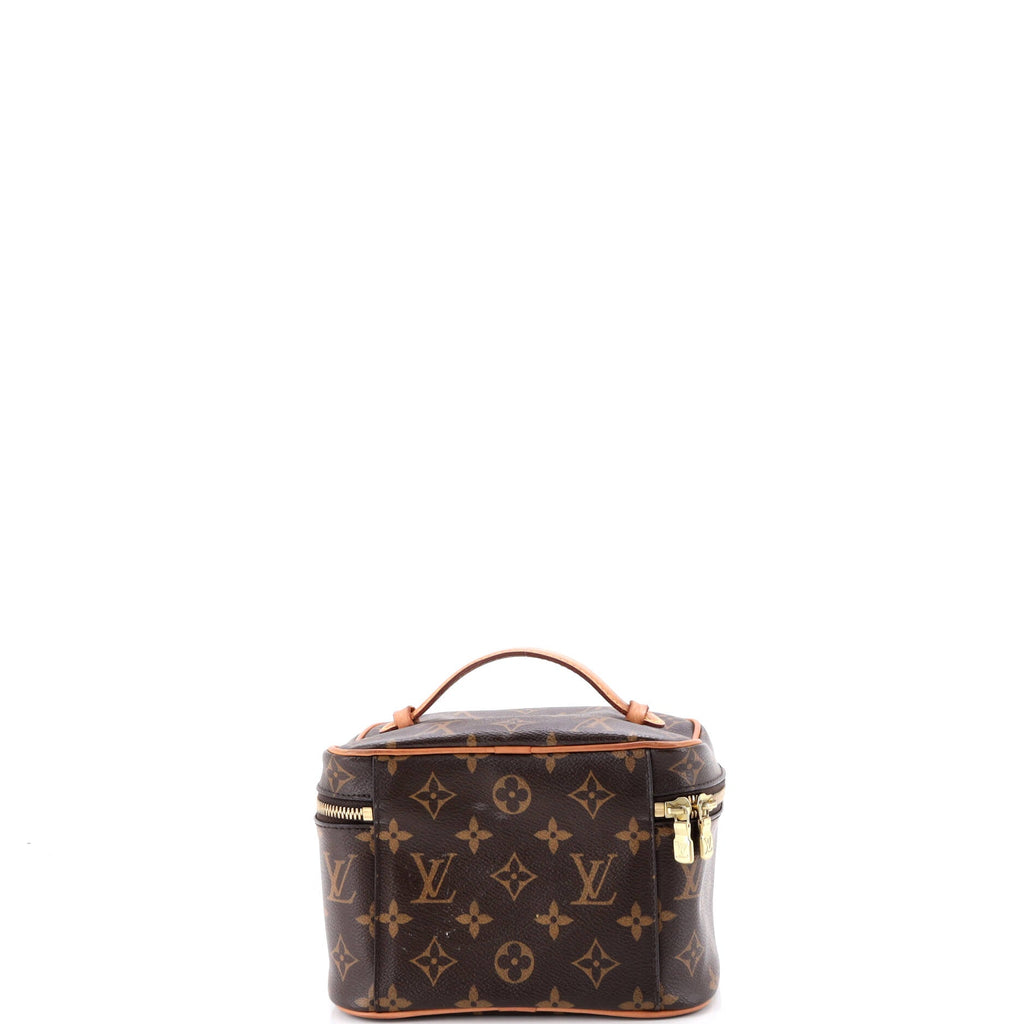 Nice Vanity Case Monogram Canvas Mini