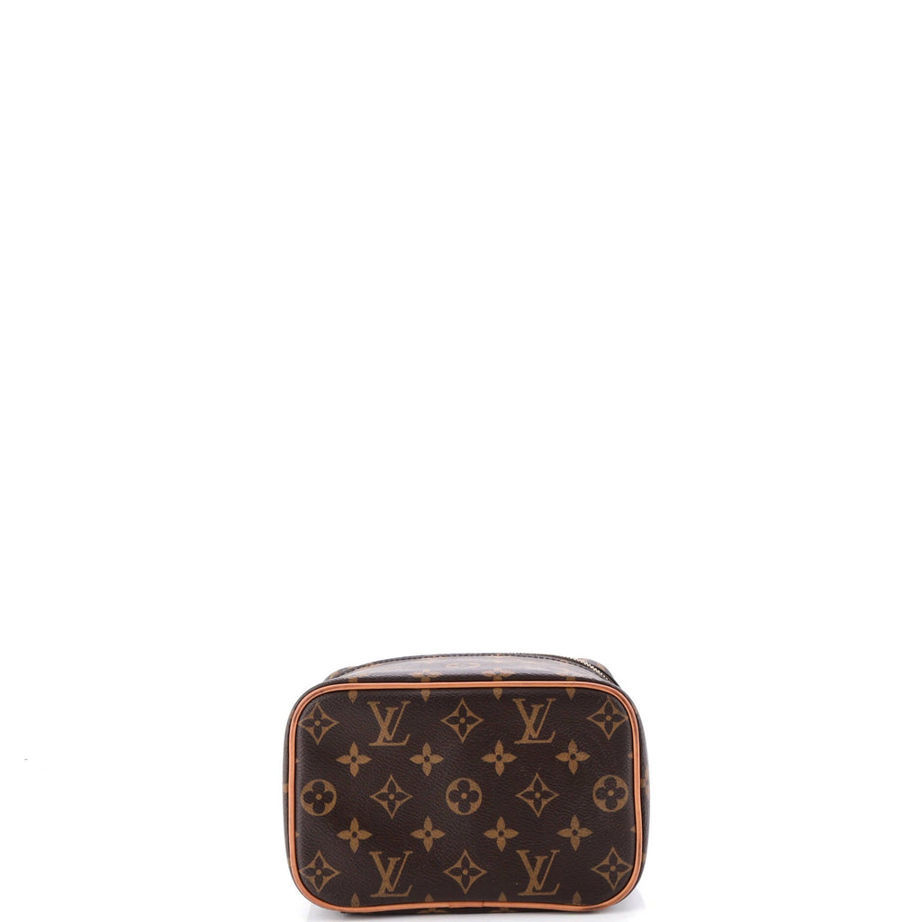 Nice Vanity Case Monogram Canvas Mini