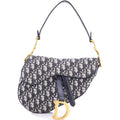 Saddle Handbag Oblique Canvas Medium