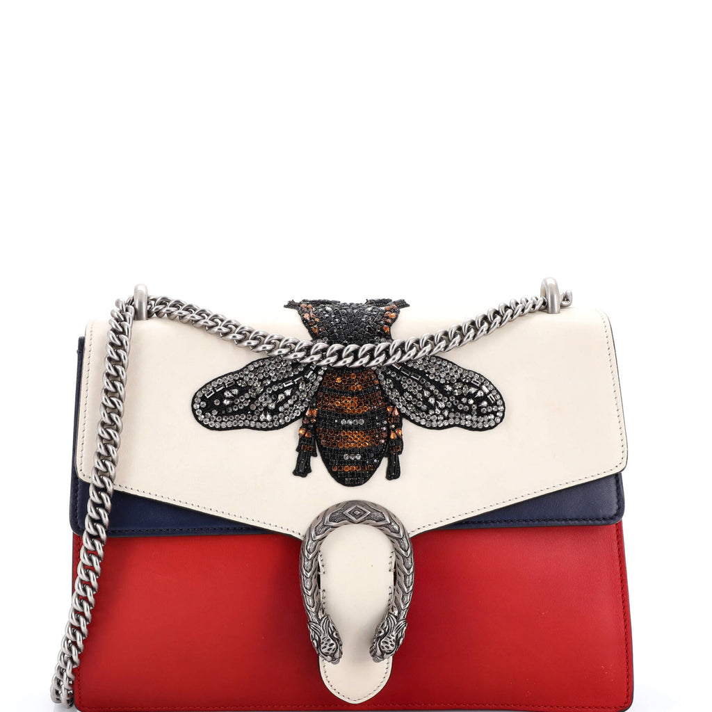 Dionysus Bag Embellished Leather Medium