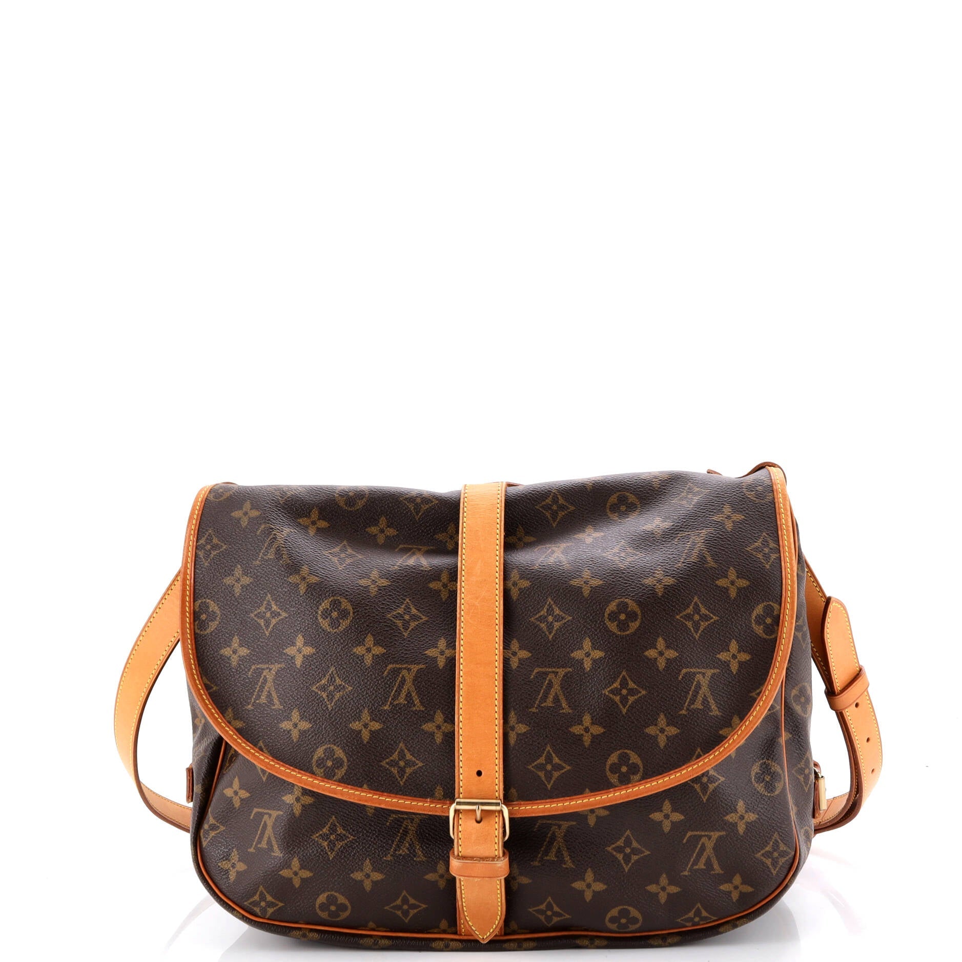 Saumur Handbag Monogram Canvas 35