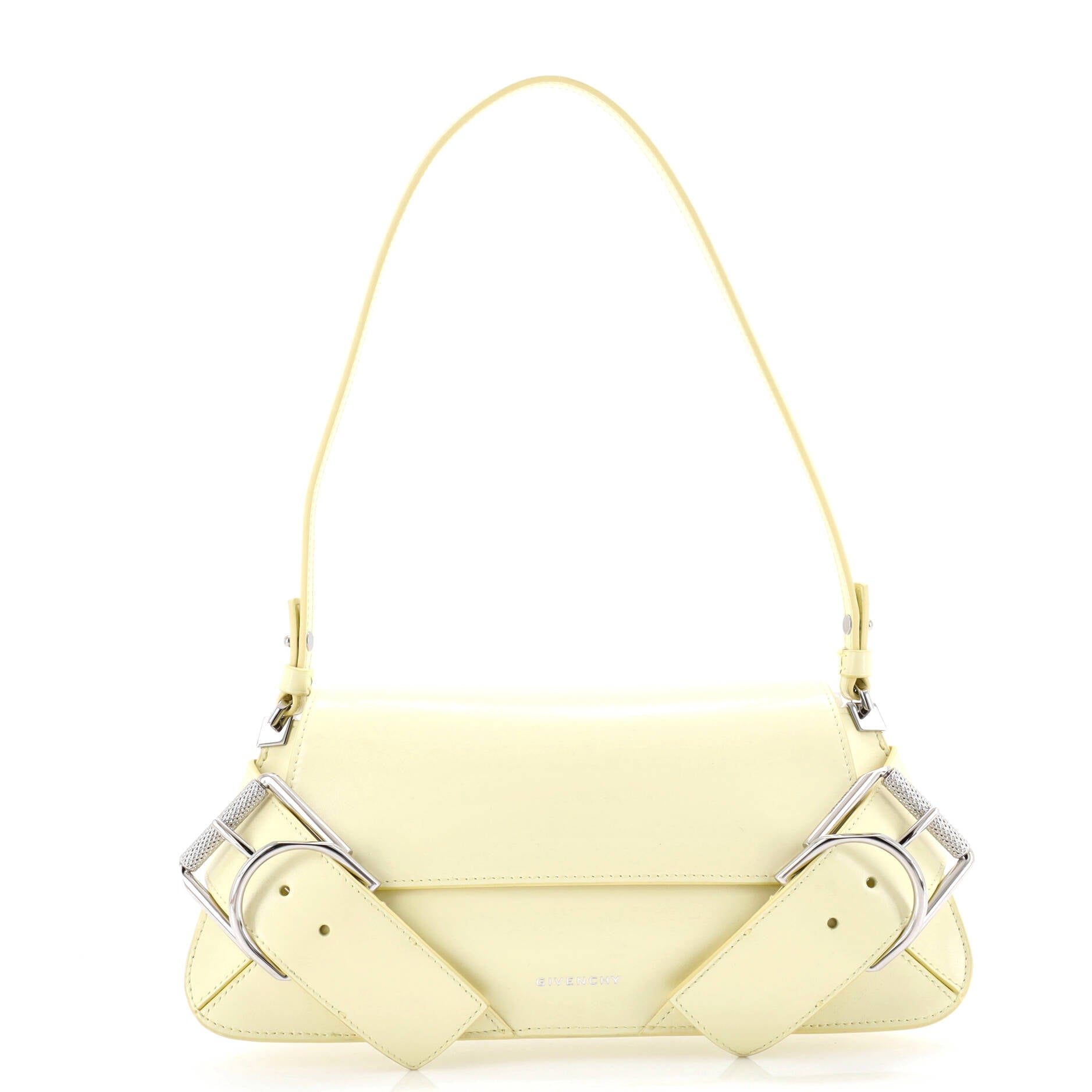 Voyou Shoulder Flap Bag Leather