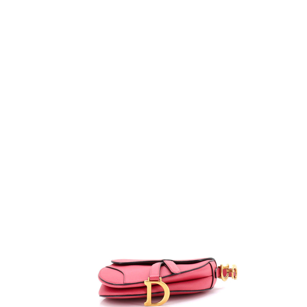 Saddle Handbag Leather Mini
