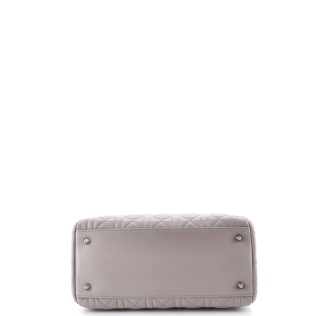 Lady Dior Bag Cannage Quilt Lambskin Medium