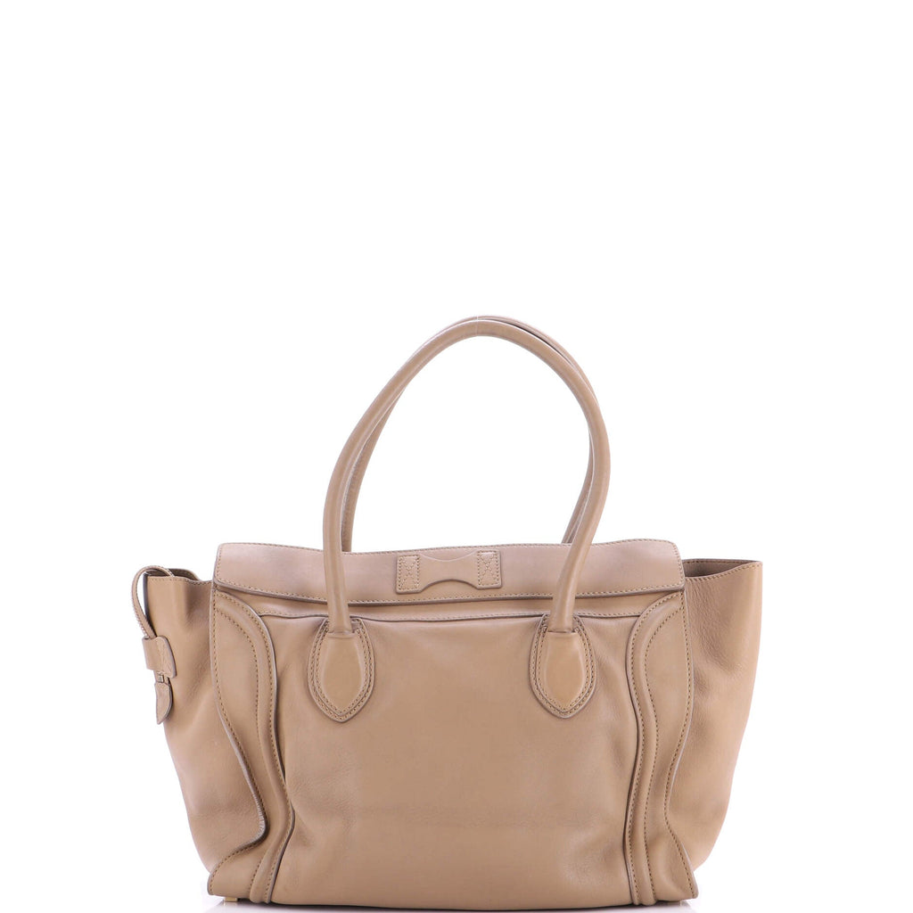 Shoulder Luggage Bag Leather