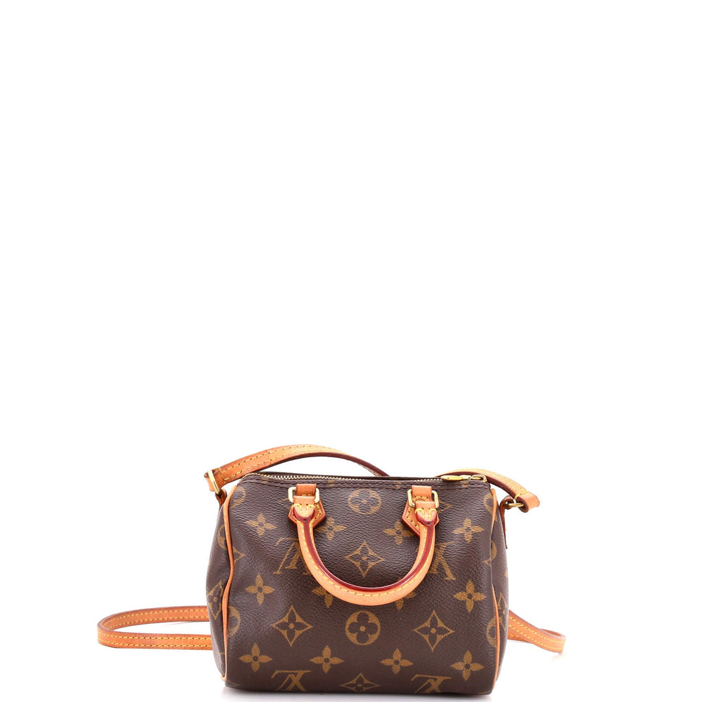 Speedy Bandouliere Bag Monogram Canvas Nano