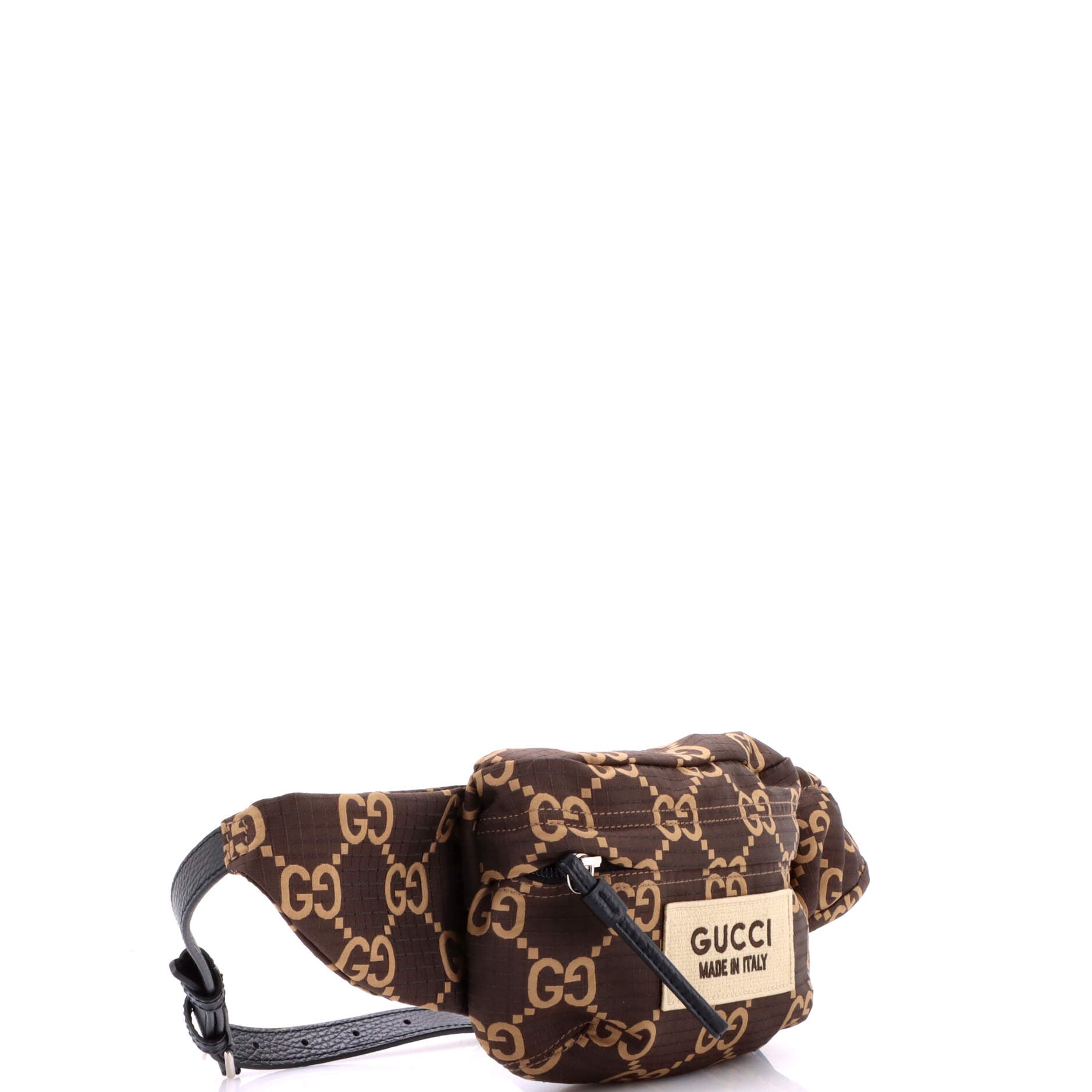 Ripstop Belt Bag GG Nylon and Leather