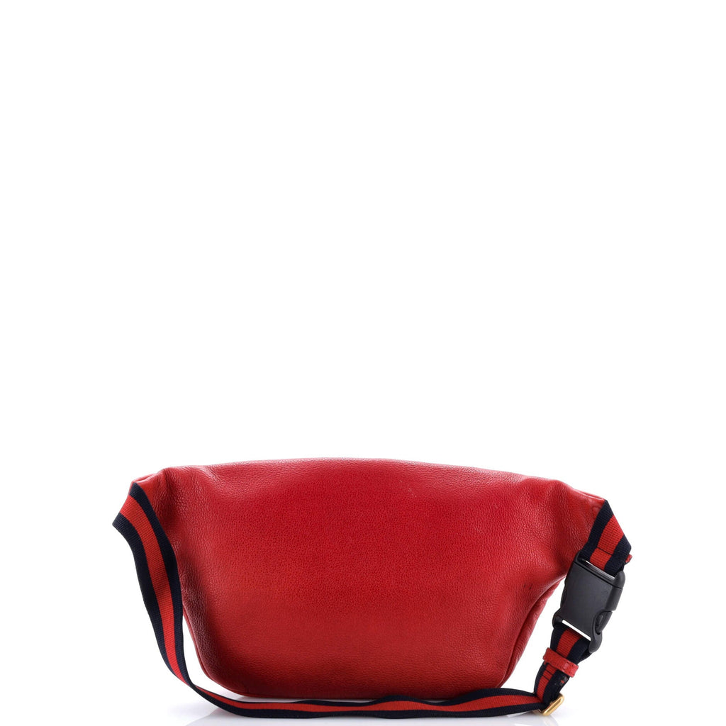 Logo Belt Bag Printed Leather Medium