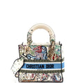 Lady D-Lite Bag Embroidered Canvas Medium