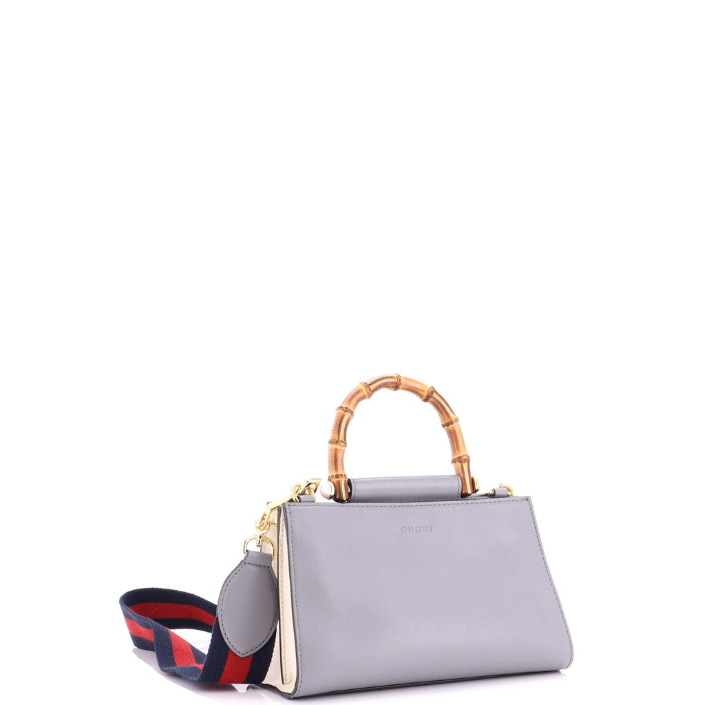 Nymphaea Top Handle Bag Leather Mini