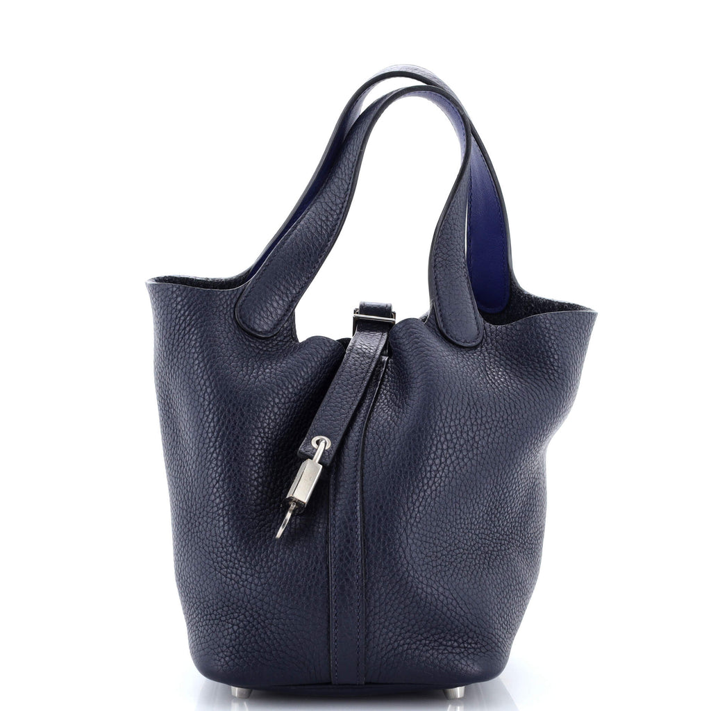 Eclat Picotin Lock Bag Clemence with Swift PM