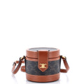 Tambour Bag Triomphe Coated Canvas Small