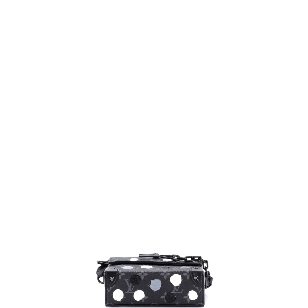 Steamer Wearable Wallet Yayoi Kusama Painted Dots Monogram Eclipse Canvas