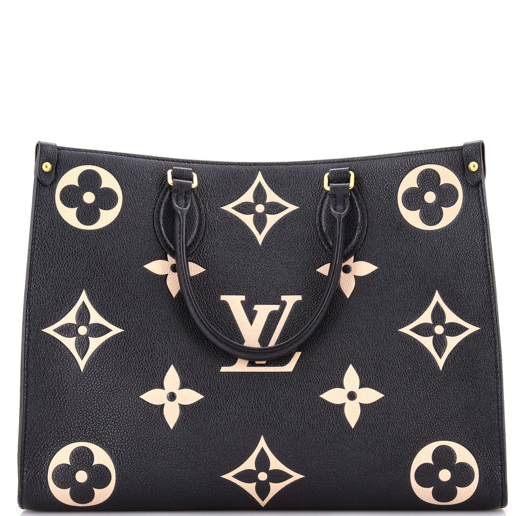 OnTheGo Tote Bicolor Monogram Empreinte Giant MM