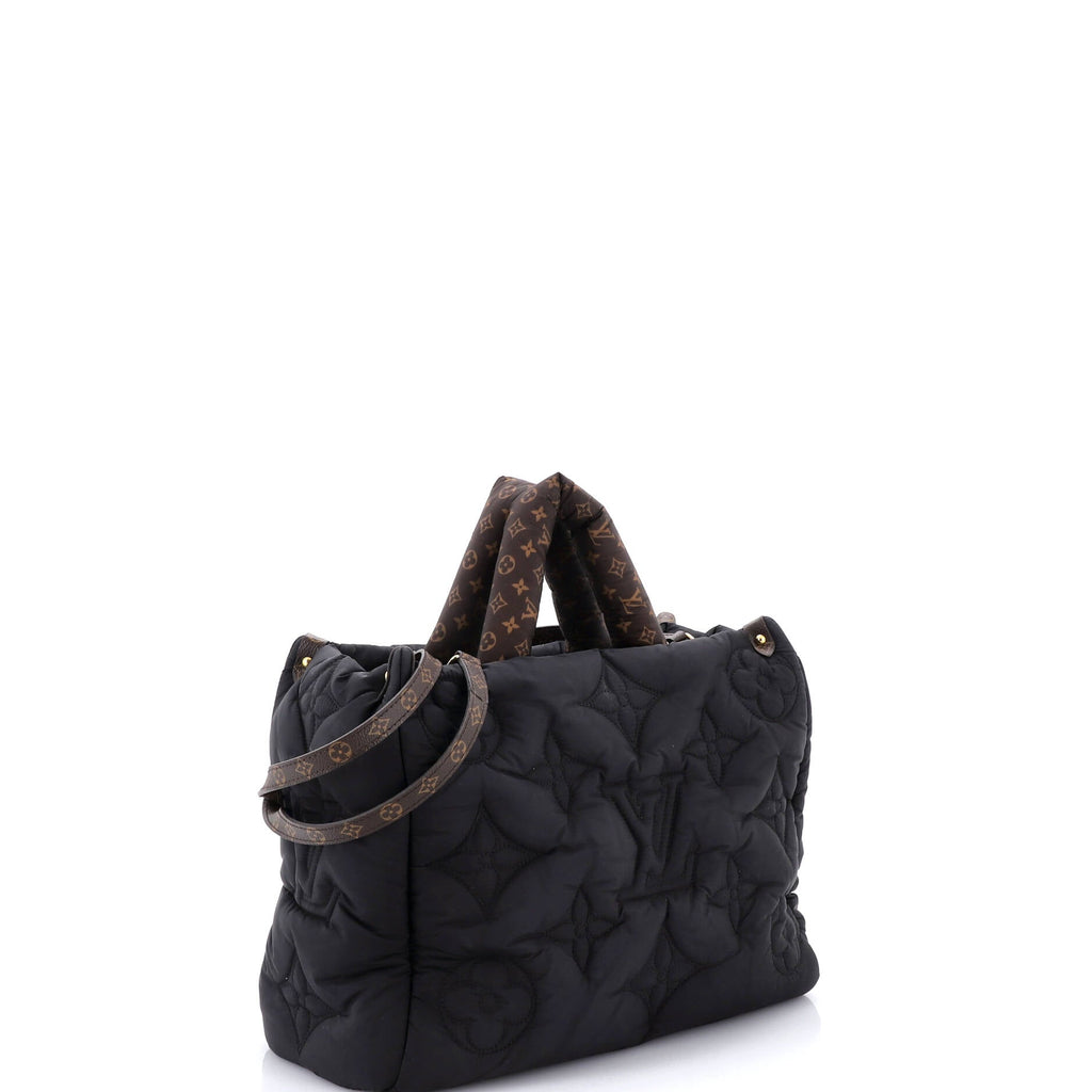 Pillow OnTheGo Tote Monogram Quilted Econyl Nylon MM