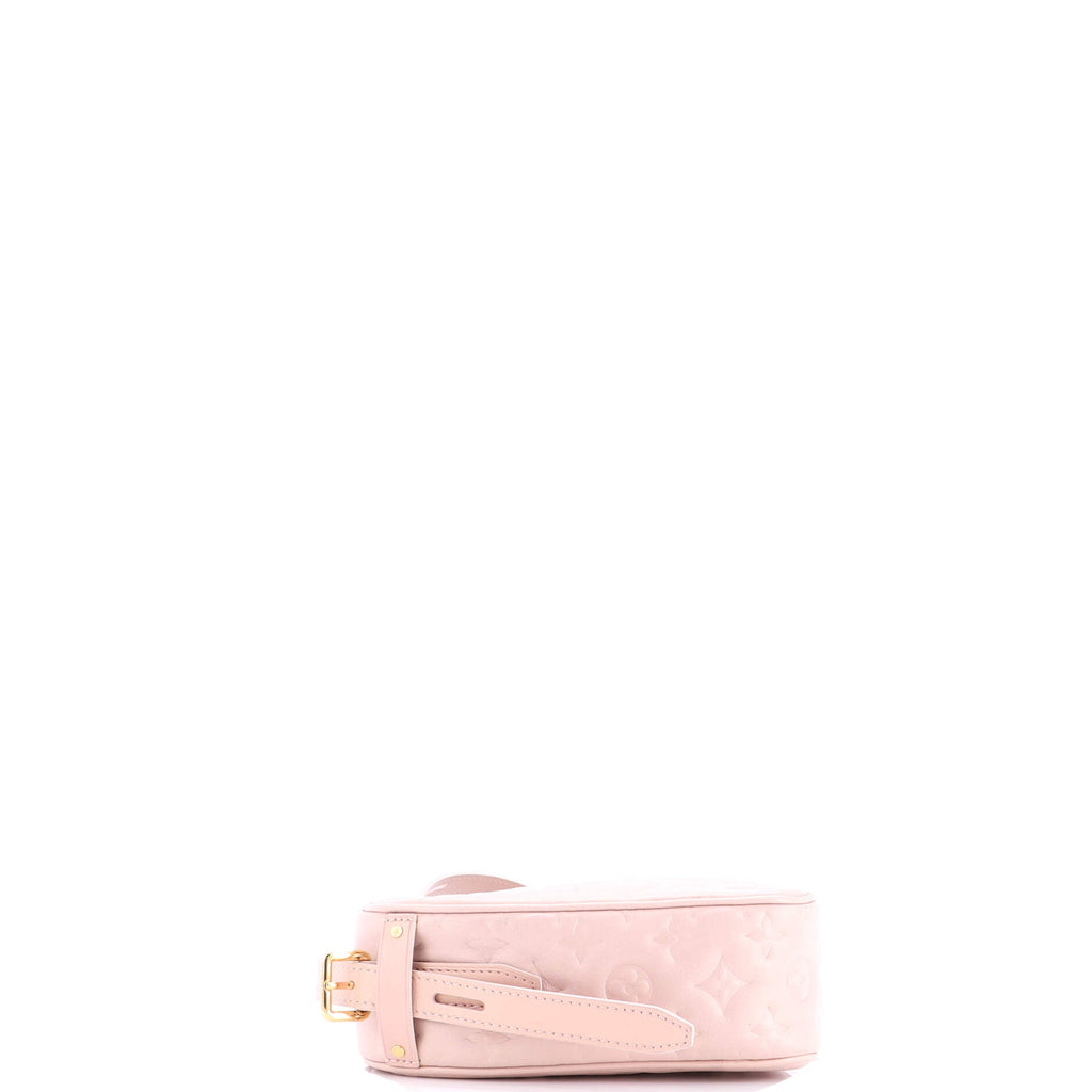Coeur Handbag Limited Edition Fall in Love Monogram Embossed Lambskin