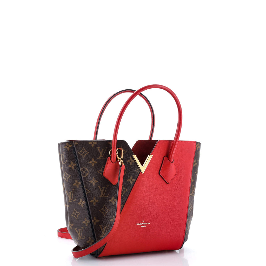 Kimono Handbag Monogram Canvas and Leather PM