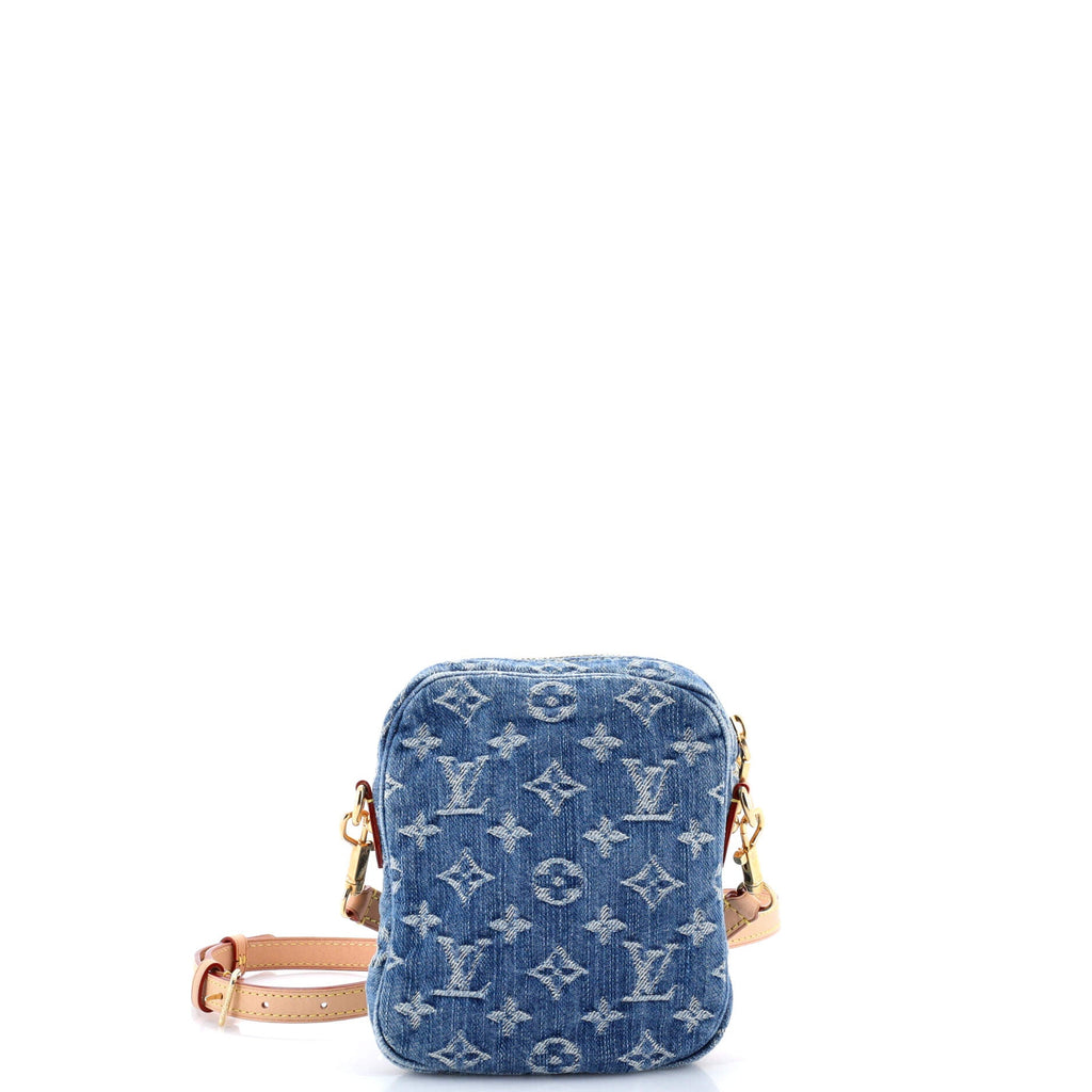 Fairfax Pochette Crossbody Bag LV Remix Monogram Denim