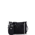 Double Pouch Convertible Crossbody Bag Tessuto Small