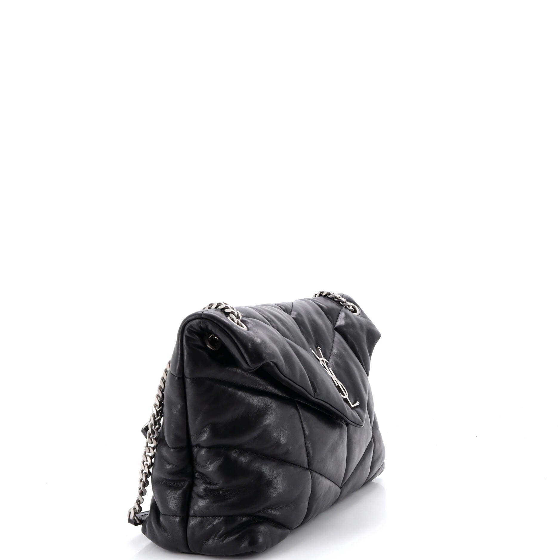 Loulou Puffer Shoulder Bag Quilted Leather Medium