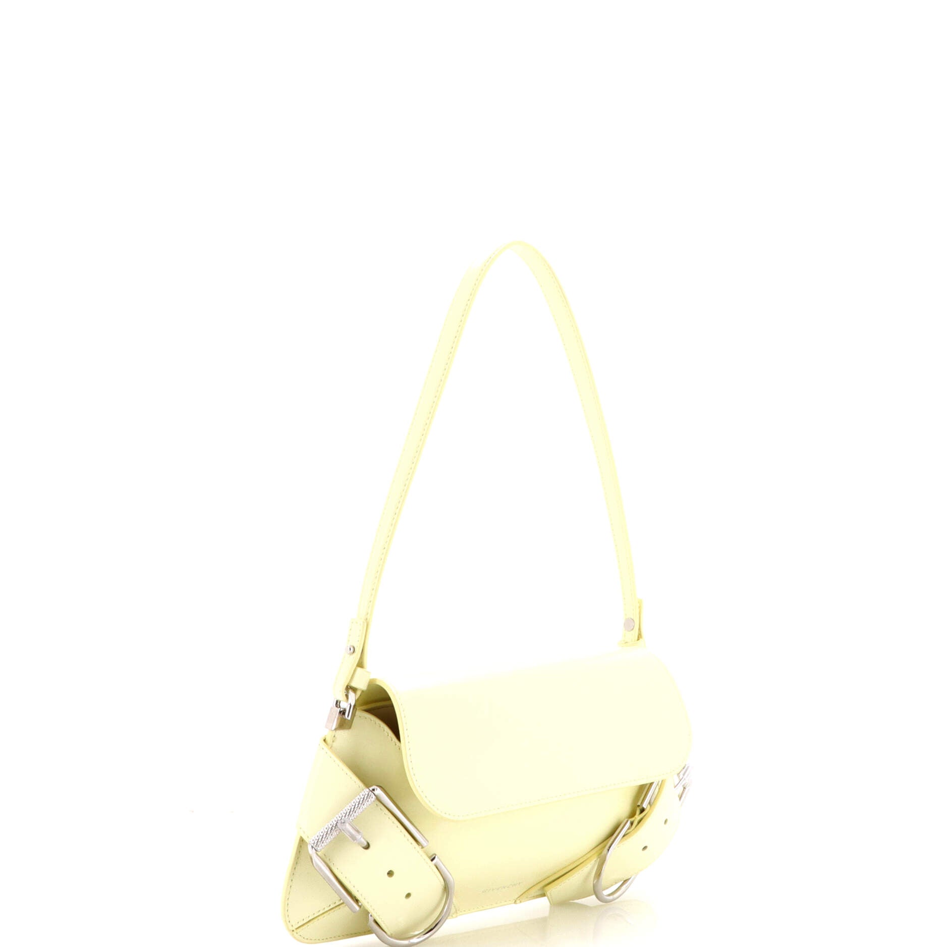 Voyou Shoulder Flap Bag Leather