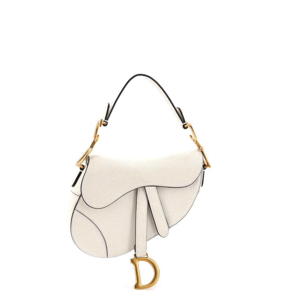 Saddle Handbag Leather Mini