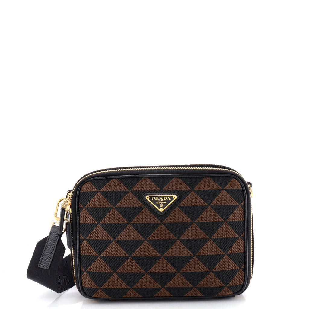 Symbole Zip Around Shoulder Bag Jacquard