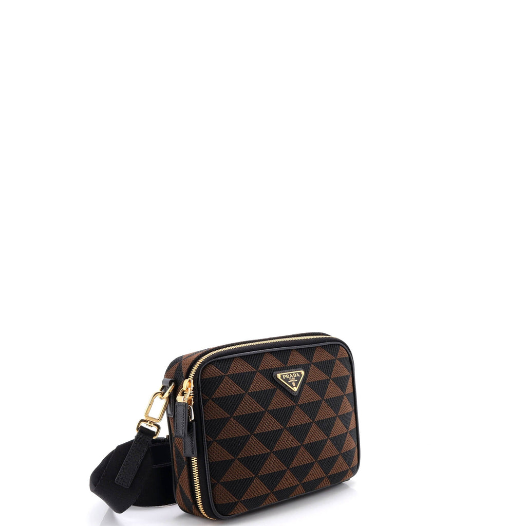Symbole Zip Around Shoulder Bag Jacquard