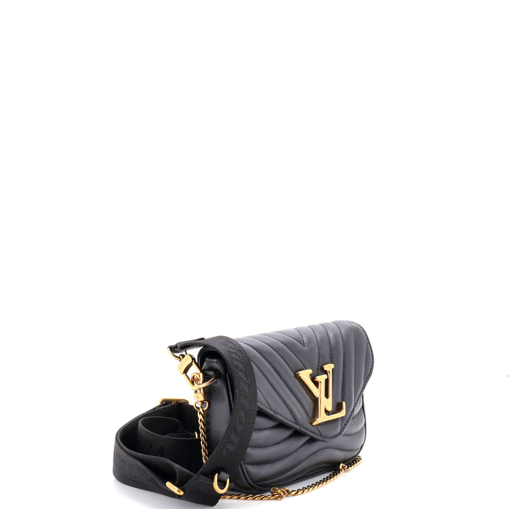 New Wave Multi Pochette Quilted Leather
