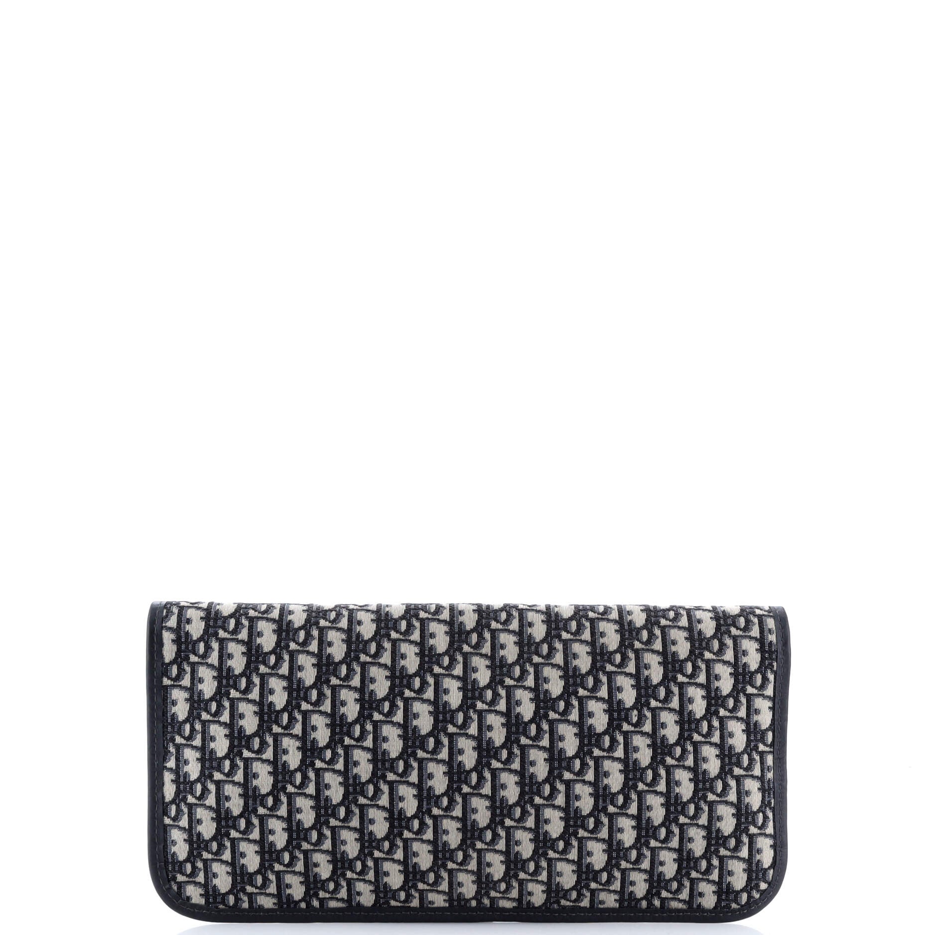Fold Over Clutch Oblique Canvas