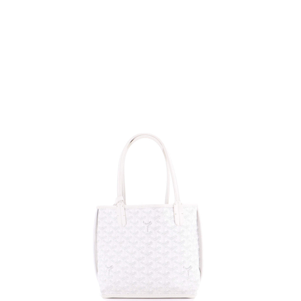 Anjou Reversible Tote Coated Canvas Mini