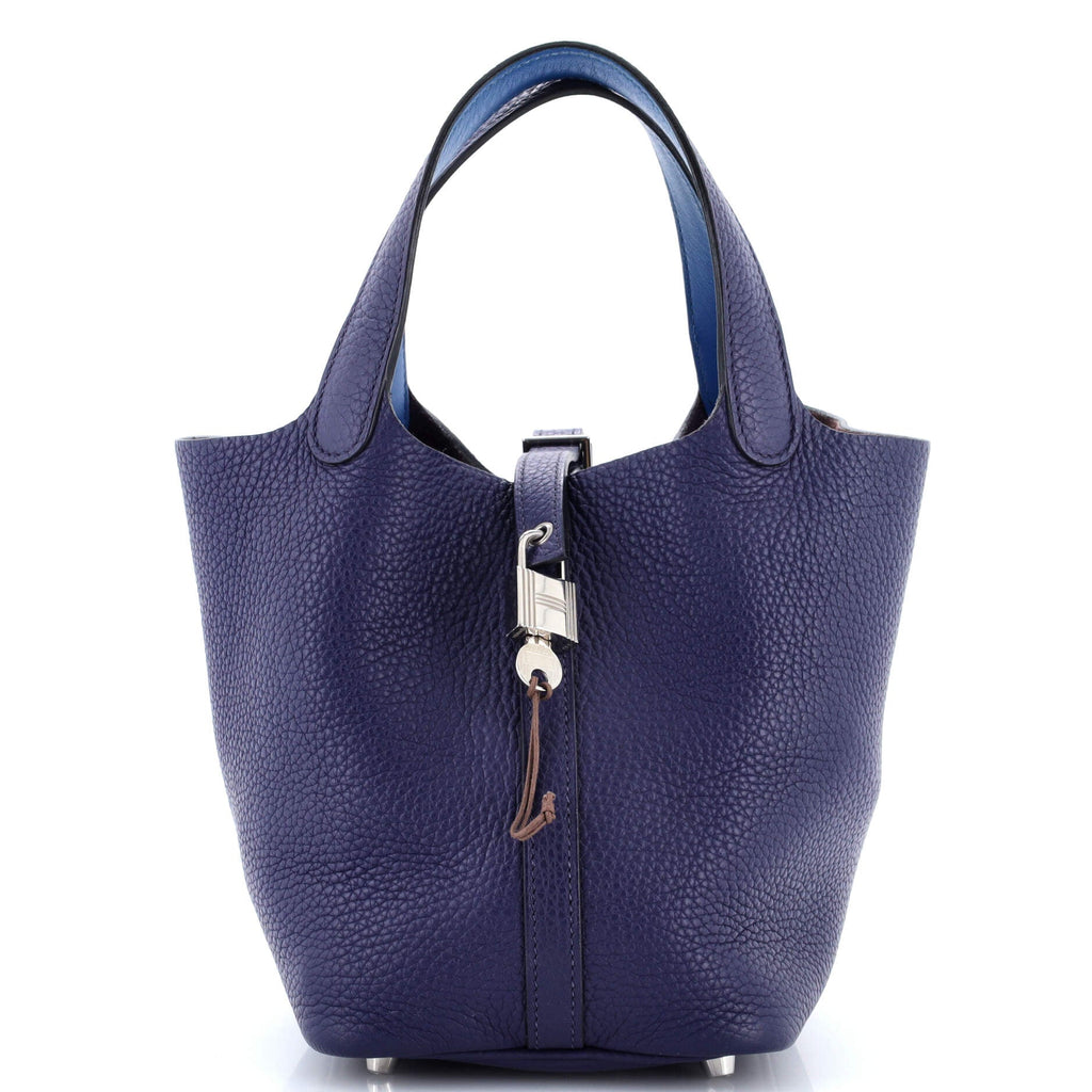Eclat Picotin Lock Bag Clemence with Swift PM