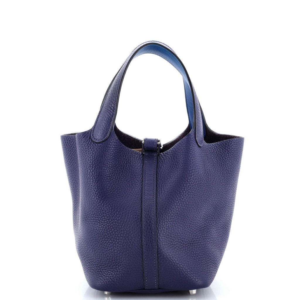 Eclat Picotin Lock Bag Clemence with Swift PM