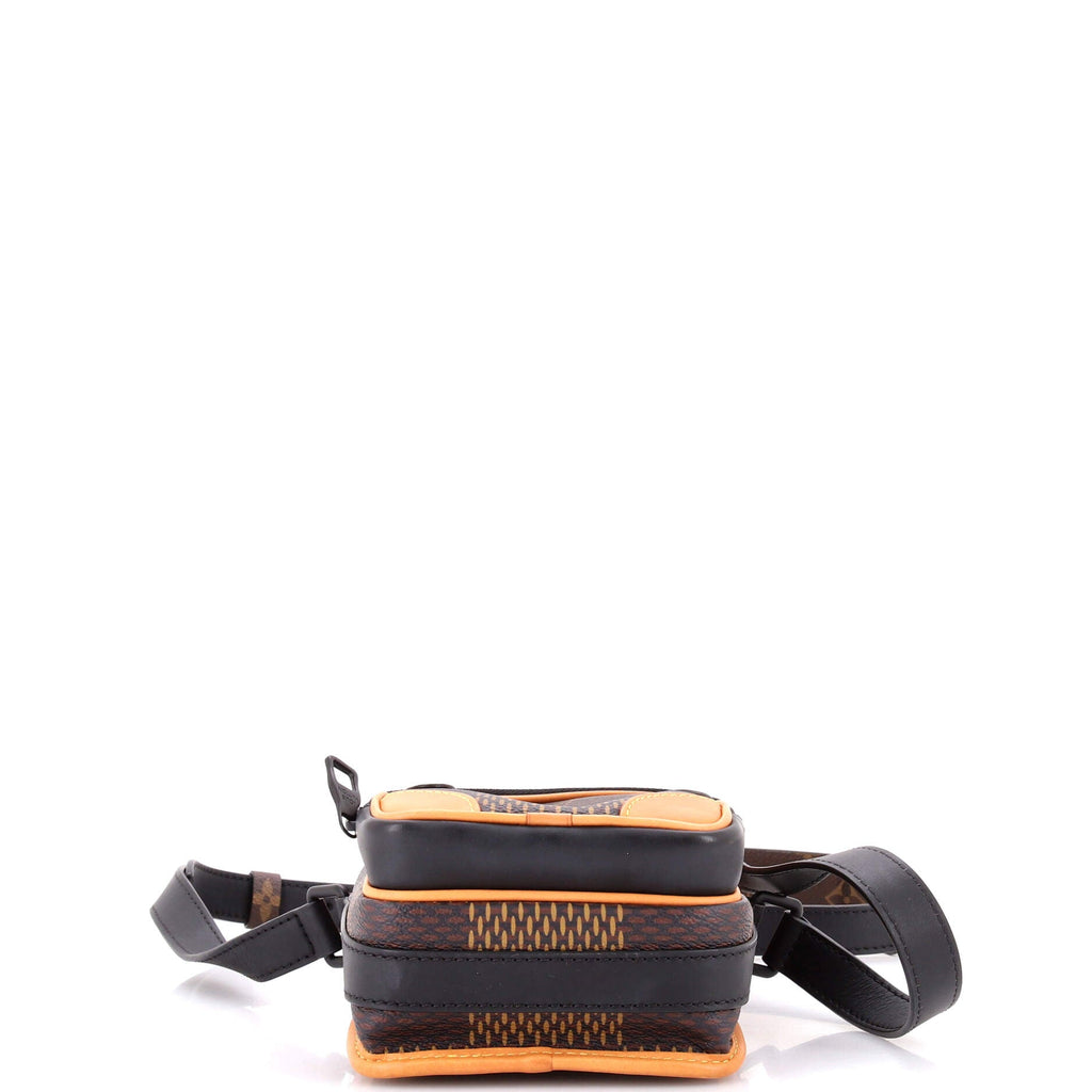 Nigo Amazone Messenger Bag Limited Edition Giant Damier and Monogram Canvas Nano