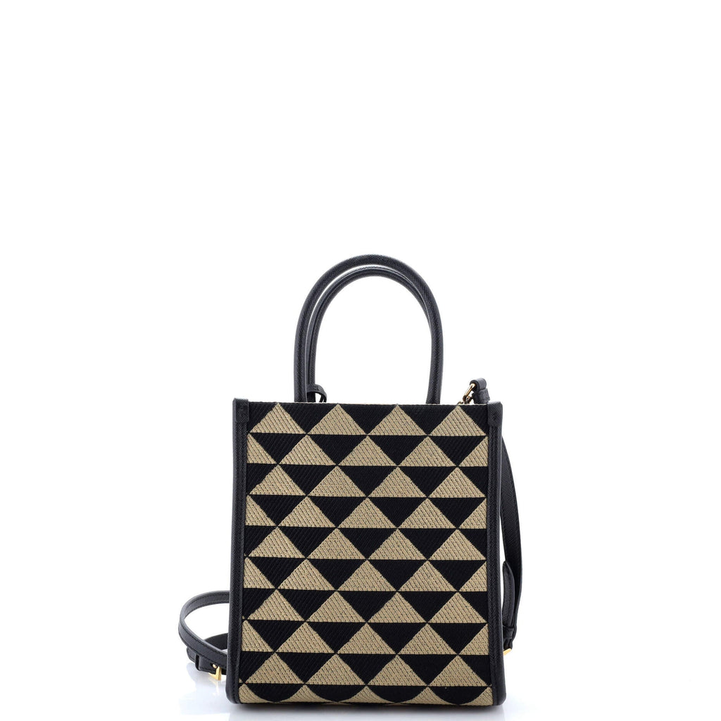 Symbole Shopper Tote Jacquard Mini