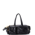 Multi Pocket Shoulder Bag Leather