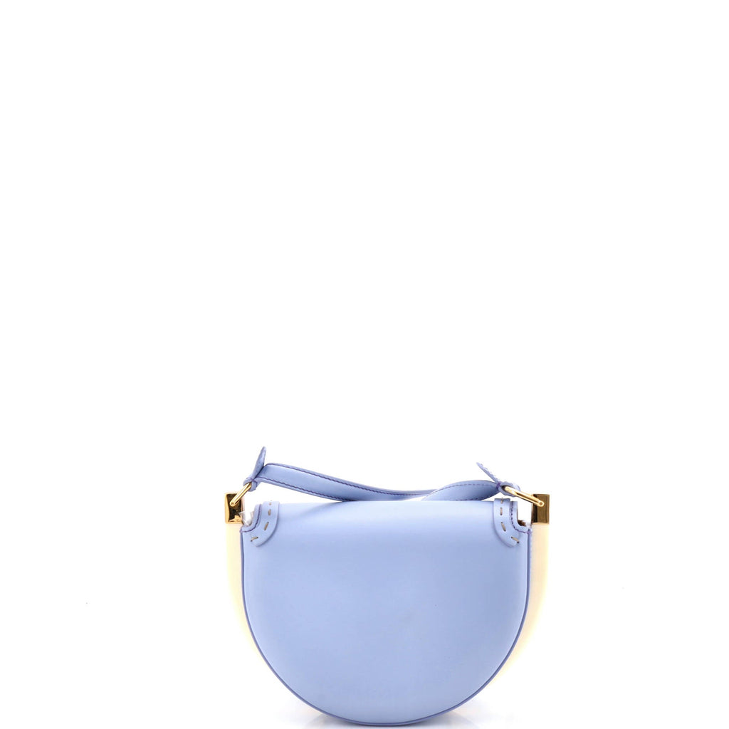 Moonlight Flap Bag Leather with Plexiglass Detail