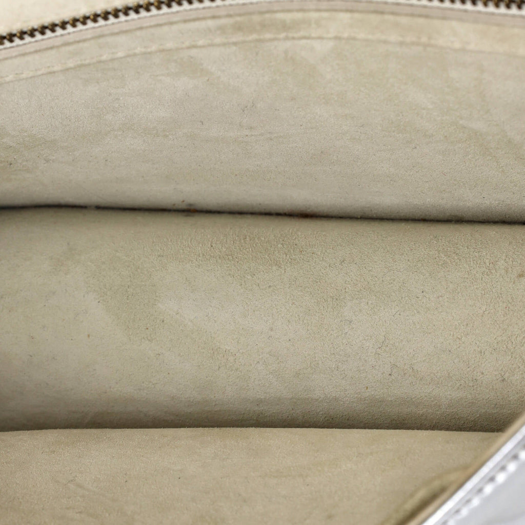 Diorama Flap Bag Studded Patent Small
