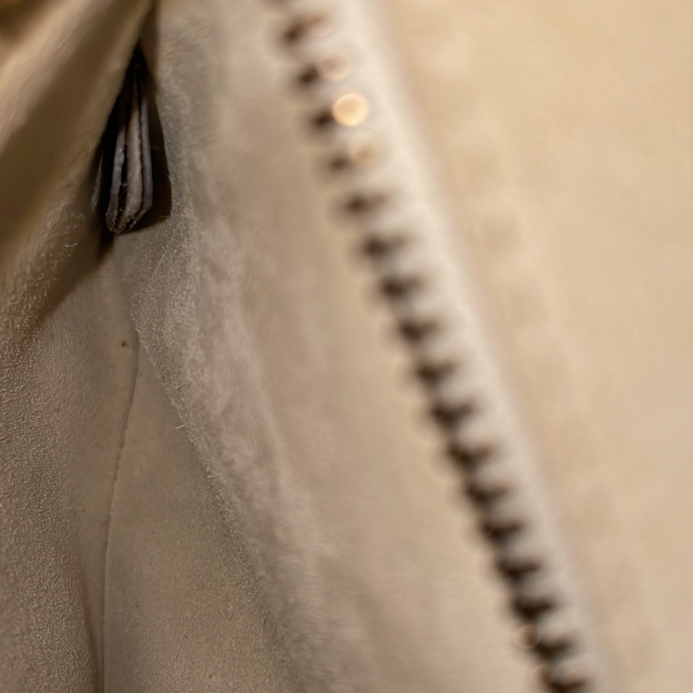 Diorama Flap Bag Studded Patent Small