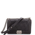 19 Flap Bag Quilted Leather Maxi
