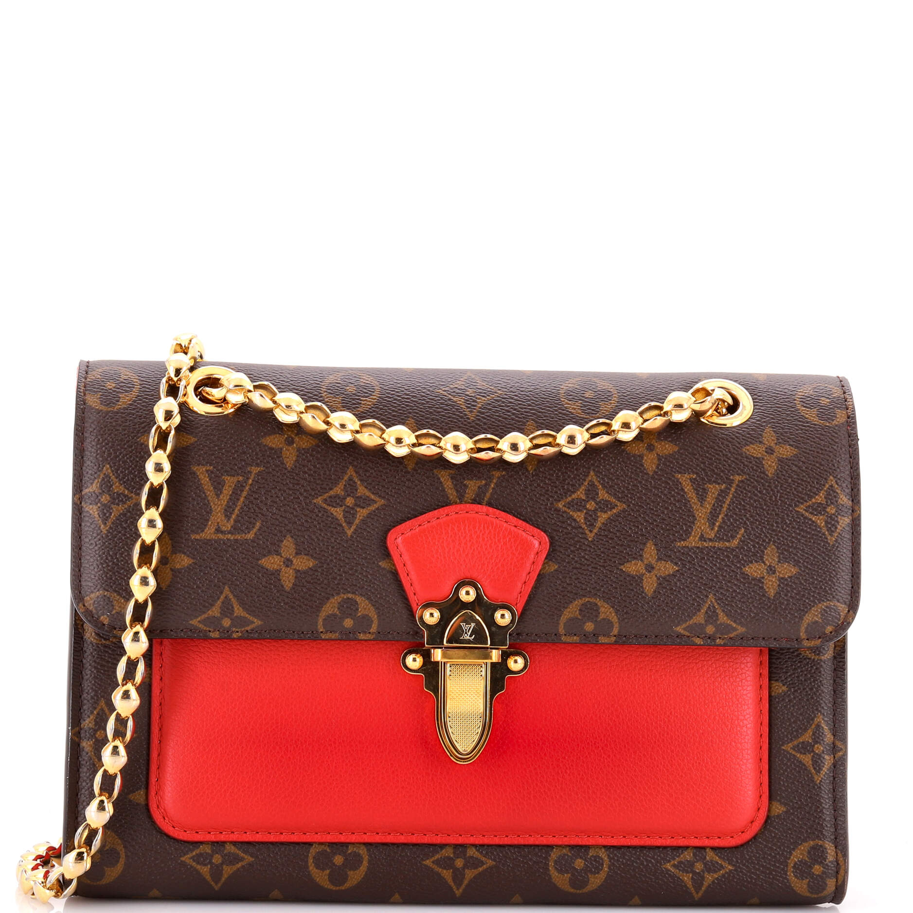 Victoire Handbag Monogram Canvas and Leather