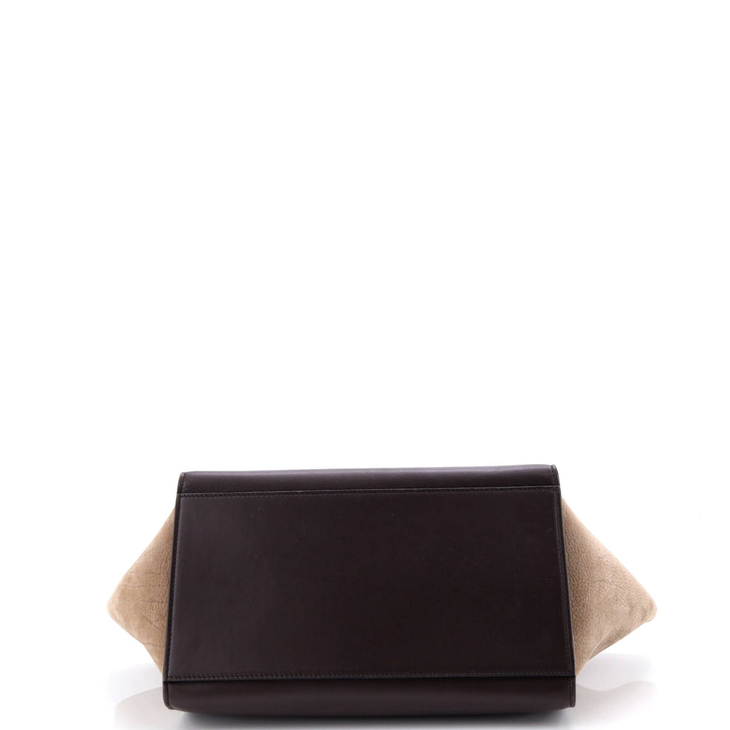 Tricolor Trapeze Bag Leather Small
