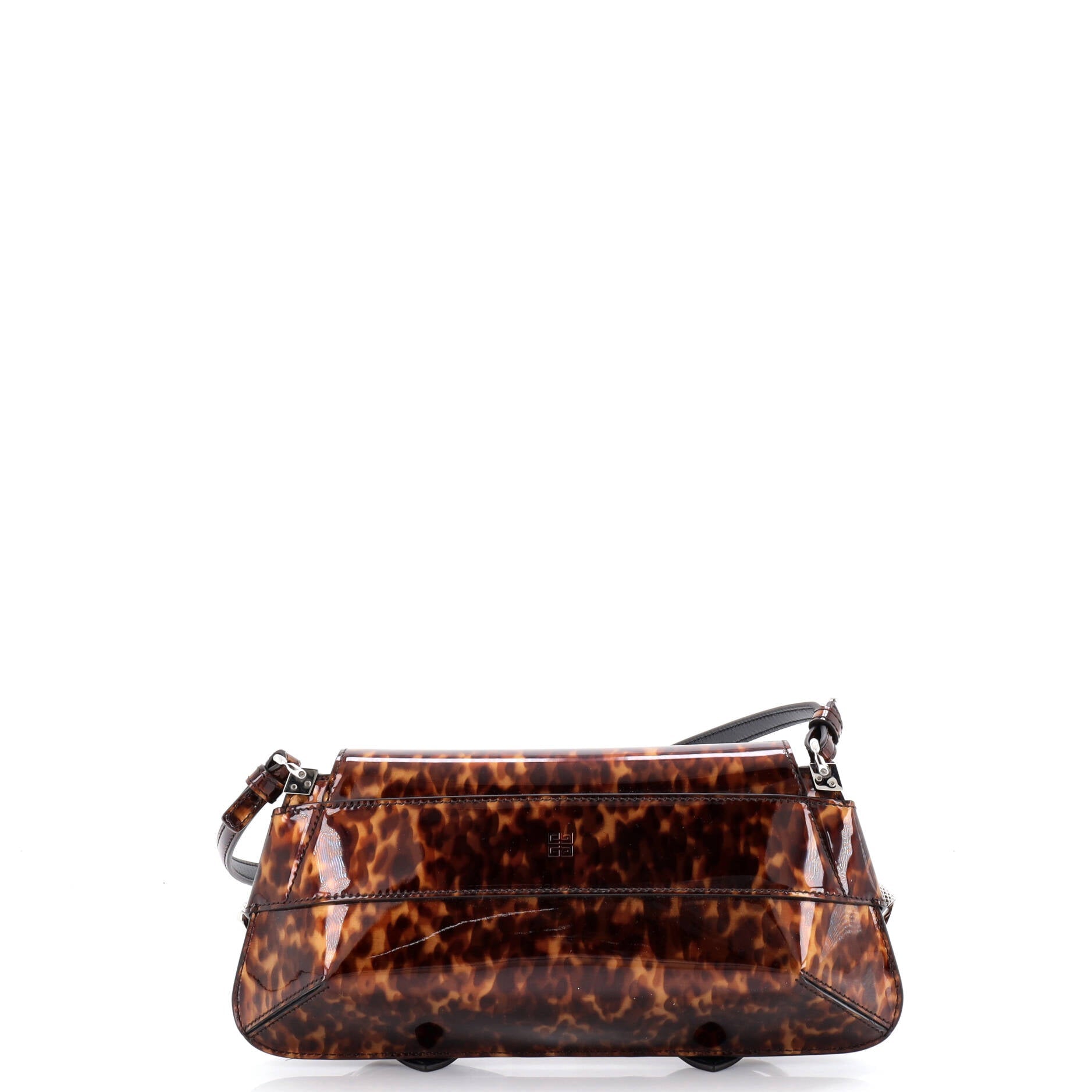 Voyou Shoulder Flap Bag Printed Patent