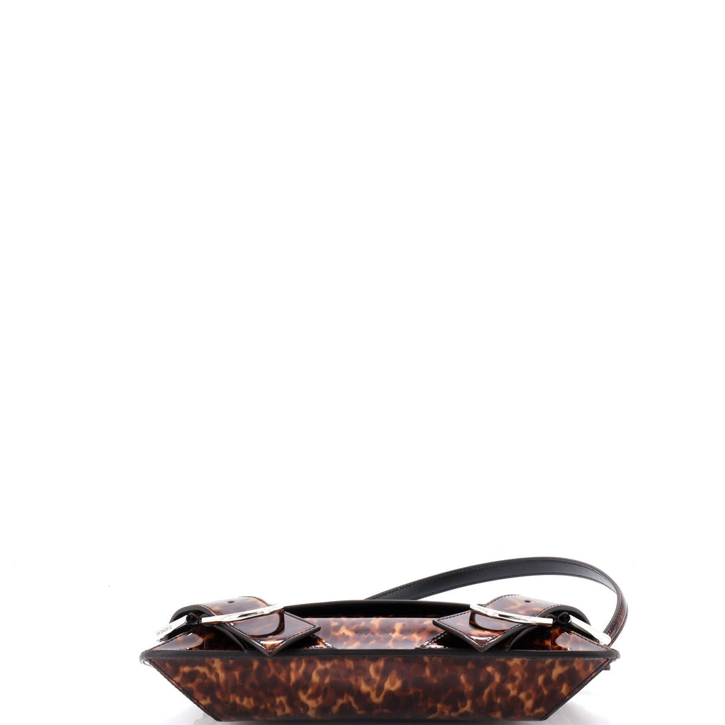 Voyou Shoulder Flap Bag Printed Patent